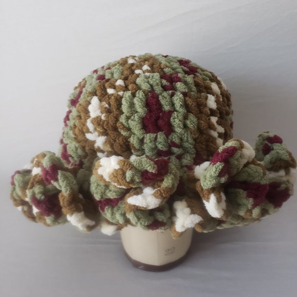 Fall Multicolor Ruffle Hat - Picture 4 of 5